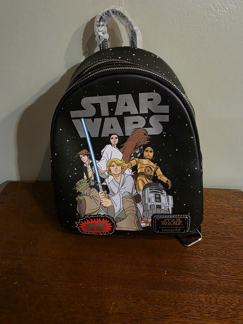 Disney Parks "Star Wars: Celebrate the Saga" Glow-in-the-Dark Loungefly Mini Bac